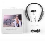 Wholesale Premium Sports Over the Neck Wireless Bluetooth Stereo Headset V8 (Black)